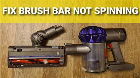 Dyson Brush Bar Not Spinning V V V Fixed In Minutes Youtube