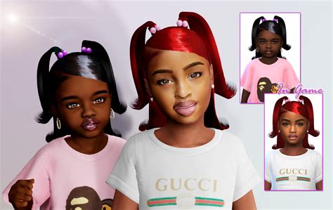 Xxblacksims On Twitter Child And Toddler Hair Flip 💕 Download On My