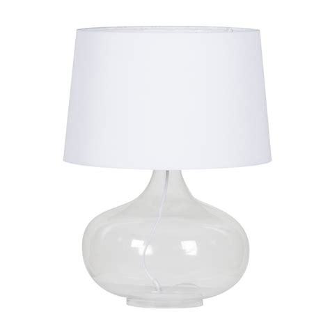 Round Clear Glass Table Lamp Creative Lighting Solutions