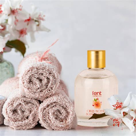Cherry Blossom Body Massage Oil Lent Cosmetics