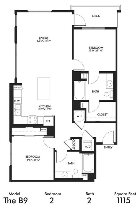 That pretty much should cover what you want. 21+ Totally Adorable Apartment Layout 2 Bedroom That ...