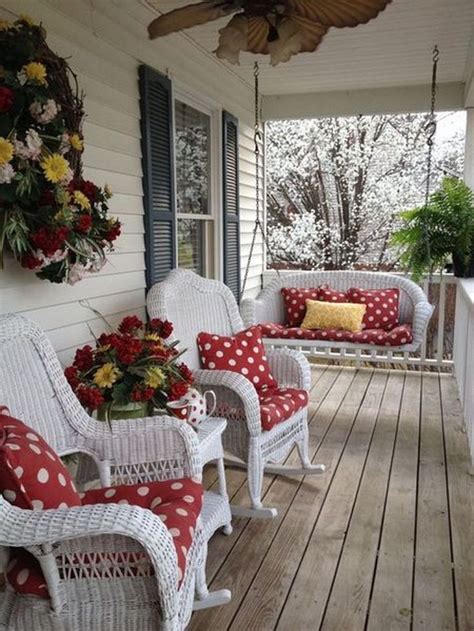 60 Beautiful Farmhouse Summer Porch Decorating Ideas In 2020 Front