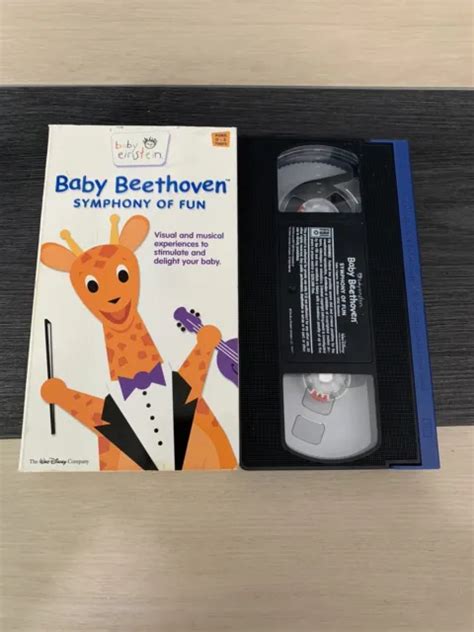 Disneys Baby Einstein Beethoven Symphony Of Fun Vhs 1300 Picclick