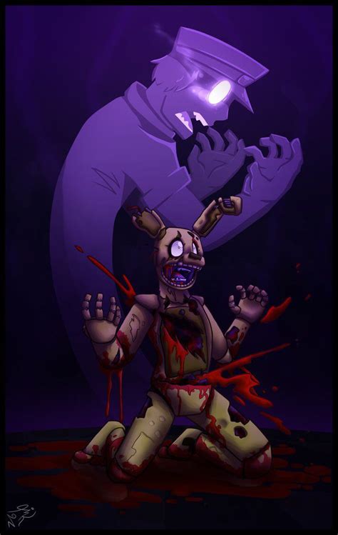 Purple Guy In The Spring Trap I Everytime I See These Pics I