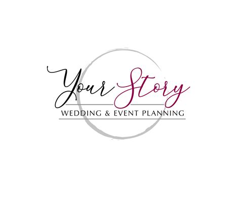 Elegant Playful Logo Design For Your Story Wedding And Event Planning