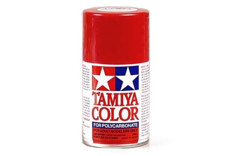 Tamiya Ps 34 Bright Red Rc Lexan Body Paint Tam86034