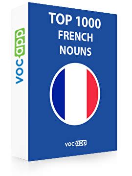 → French Words: Top 1000 Nouns