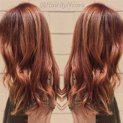 This is called honey balayage highlights for brunette hair. the color is natural, but you can. 60 Auburn Hair Colors to Emphasize Your Individuality