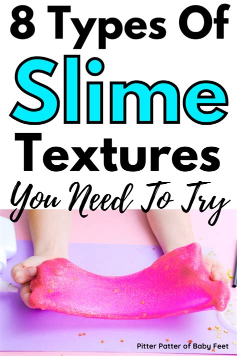 Types Of Slime Textures A Complete Guide