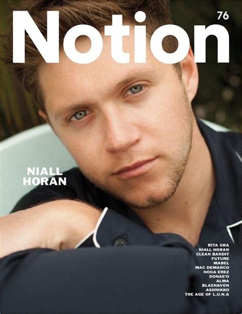 Niall Horan Covers Notion Confesses That He Didnt Plan