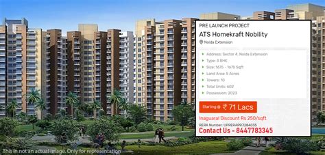 Ats Homekraft Nobility Best Apartments For Living At Sector 4