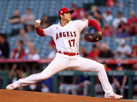 Shohei Ohtanis First Appearance On The Mound With Pitch Clock Goes