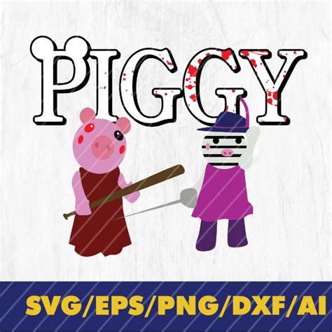 Piggy Roblox Svg Roblox Game Svg Roblox Characters Svg Piggy Bosses