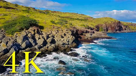 Mavic Pro Drone Flight From Papawai Scenic Lookout In Maui 4k Uhd