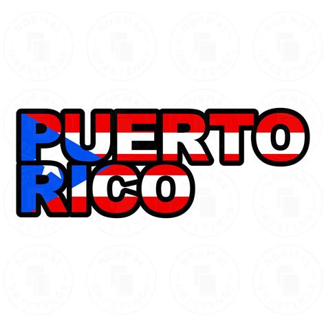 Puerto Rico Flag Svg Cricut File Puerto Rican Boricua Cut Etsy
