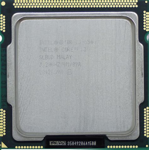 Intel Core I3 550 Slbud 320ghz Dual 2 Core Lga1156 73w Cpu Processor