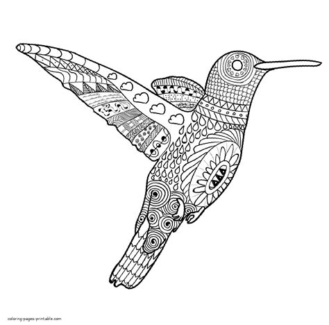 As your child colors the sheets, talk to him about pelicans and the big pouch they have to hold the fish. Adult Coloring Pages Birds || COLORING-PAGES-PRINTABLE.COM