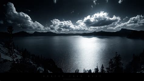 วอลเปเปอร์ แนวนอน กลางคืน ทะเลสาบ ธรรมชาติ การสะท้อน ท้องฟ้า