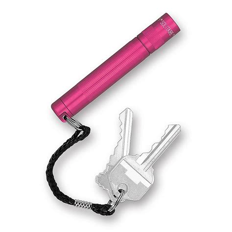 New Maglite Hot Pink 2 X Solitaire Flashlight Made In Usa Maglite