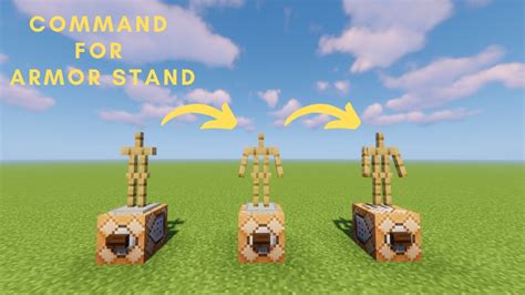 Commands For Armor Stands In Minecraft Youtube