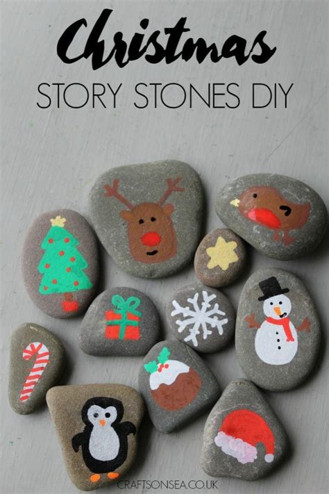 These Diy Christmas Story Stones Are Super Simple To Make