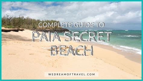 🏝 Paia Secret Beach Maui Ultimate 2024 Visitors Guide