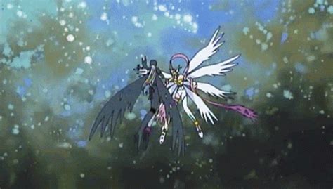 Digimon Angewomon Vs Ladydevimon