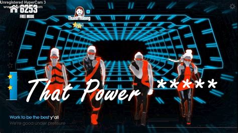 Just Dance That Power 5 Stars Youtube