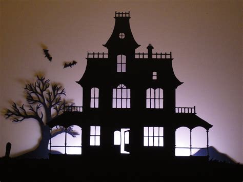Download BirshyKat: Haunted House Silhouette