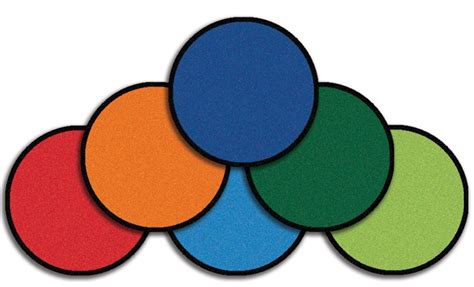 Mini Go Rounds - 12 Classroom Carpet Rounds | CFK9120 ...