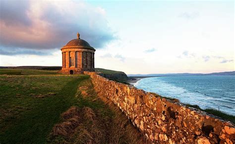 Northern Ireland Coleraine Mussenden Temple Digital Art By Andy