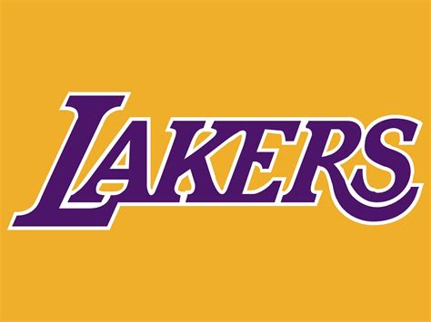 This logo also features the star, between the l.a. letters, to represent the city of los angeles. Lakers - world of desire