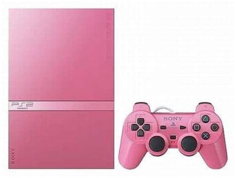 Ps2 Playstation 2 Slim Pink Console System Boxed Scph 77000pk Ebay