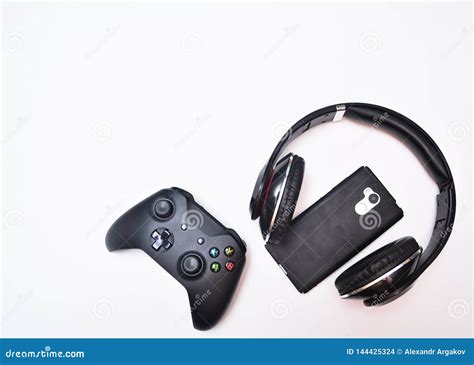 Modern Gadgets And Devices On A White Background Stock Photo Image Of