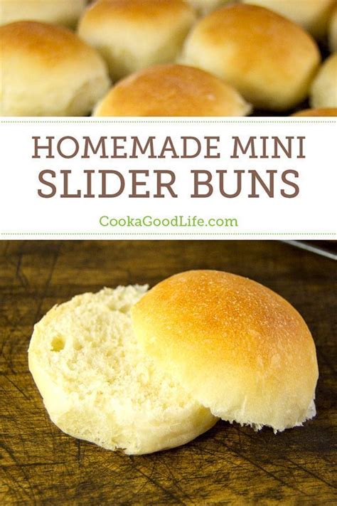 Homemade Mini Slider Buns Recipe Slider Buns Mini Burgers Mini