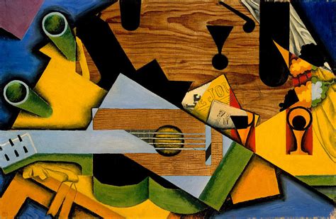 Still Life With Guitar Painting By Juan Gris Pixels
