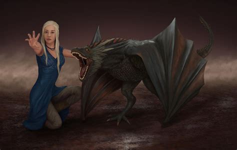 Game Of Thrones Daenerys Stormborn By Ruddsart On Deviantart