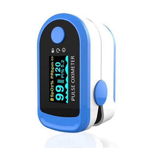 Pulse Oximeter Fingertip Oximetry Blood Oxygen Spo2 Monitor Fitness