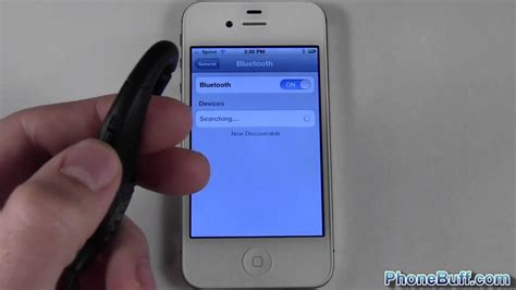 How To Pair Bluetooth On The Iphone Youtube