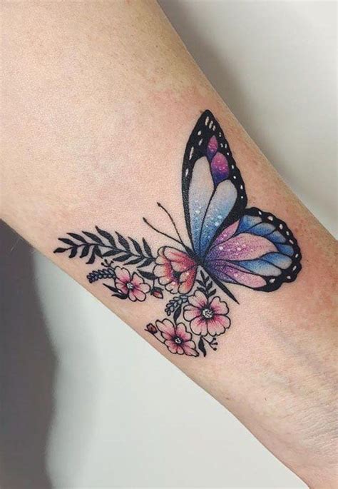 Half Butterfly Half Flower Tattoo Tattoo Uploaded By Ink Of Dawn