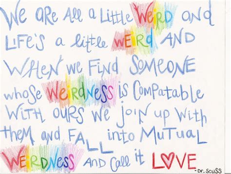 Weird Love By Dr Seuss By Glitterprincess11 On Deviantart