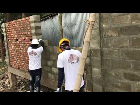 CONCRETE BLOCK vs RED BRICKS - YouTube