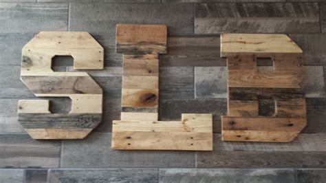 Decoración De Boda Rústica Letras De Madera Enormes Letras Etsy