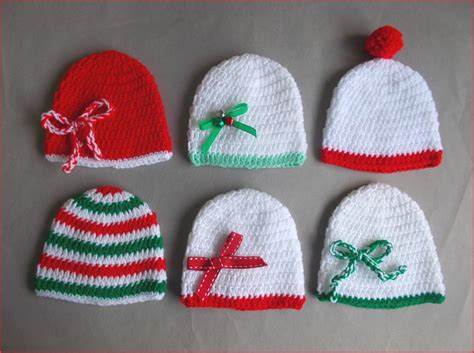My husband and i are surprising our kids with a trip to disney in a couple weeks. Marianna's Lazy Daisy Days: Crochet Christmas Baby Hats