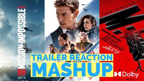 Mission Impossible Dead Reckoning Trailer Reaction Mashup Youtube