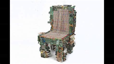 Useful ideas to recycle almost anything around you. 26 Chairs Made from Recycled Materials - YouTube