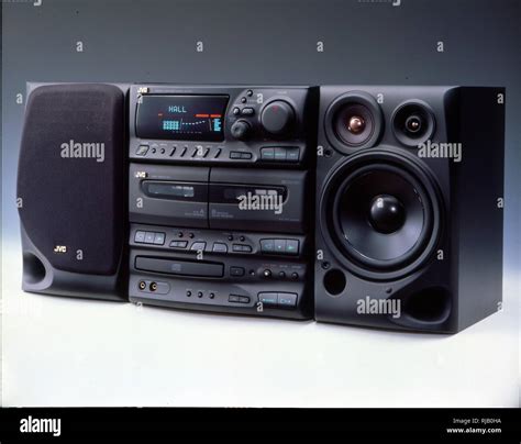 Jvc Stereo Music System With Cd And Tape Player 1997 Stock Photo Alamy