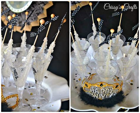 Crissys Crafts New Years Eve Party Ideas