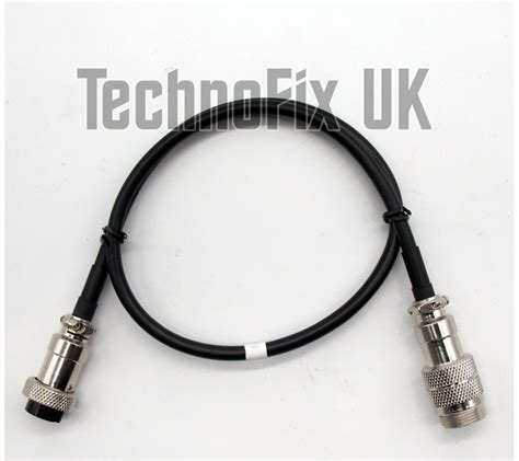 05m 8 Pin Round Microphone Extension Cable For Yaesu