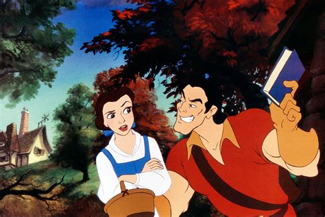 Disneys Beauty And The Beast Belle And Gaston Popsugar Middle East Love